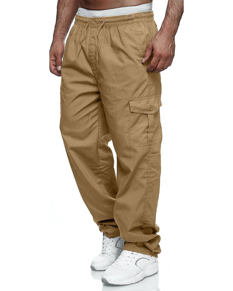 Alexander - Heren cargo broeken, casual fit - By Qivii