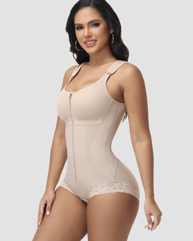 Shapshe® Built-In Bra Zipper Closure Full-Body Shaper