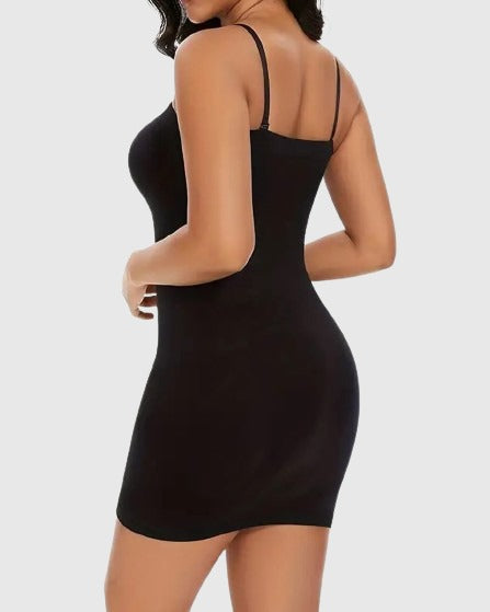 Seamless Shapewear Body Shaper Slip Under Dresses for Women - By Qivii