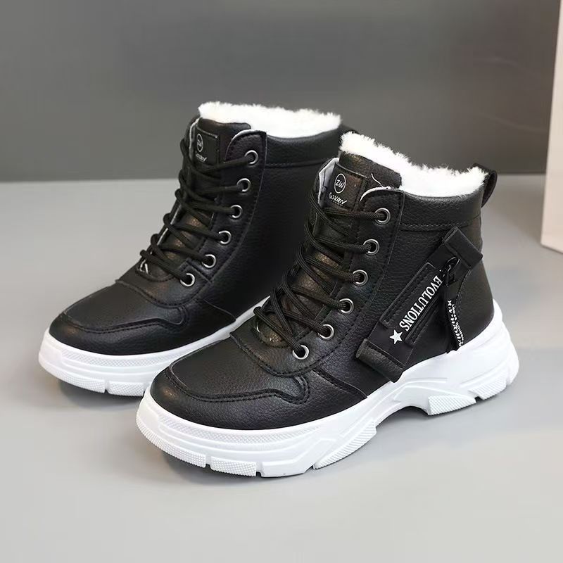 Women's Alpine Waterproof Winter Boots - Fleece-Lined Combat Snow Boots with Non-Slip Lug Sole (US 4-8.5)