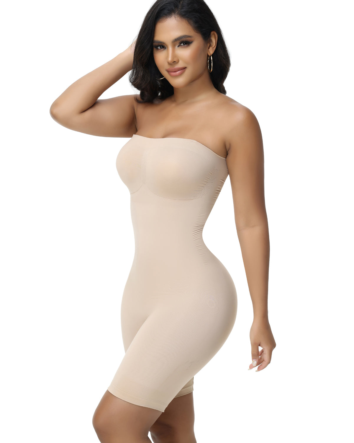 Shapshe® Hourglass Smooth Strapless Tummy Control Shapewear Bodysuit