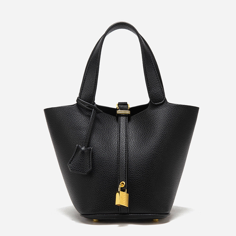 Women's Niche Design Bucket Bag – Exquisite, High-End & Versatile Handheld Tote