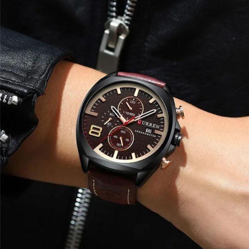 Waterdichte Militaire Chronograaf Sporthorloge - By Qivii