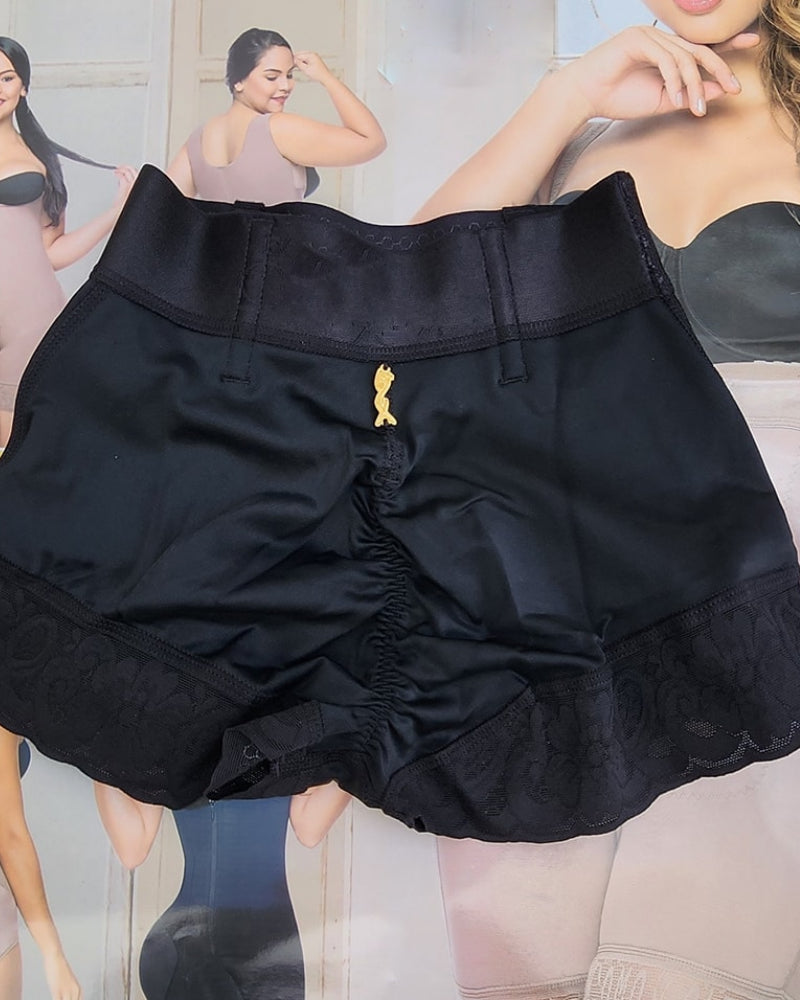 Shapshe® Seamless Low Waist Tummy Control Faja Shorts Hip Enhancer Shapewear Panties - By Qivii