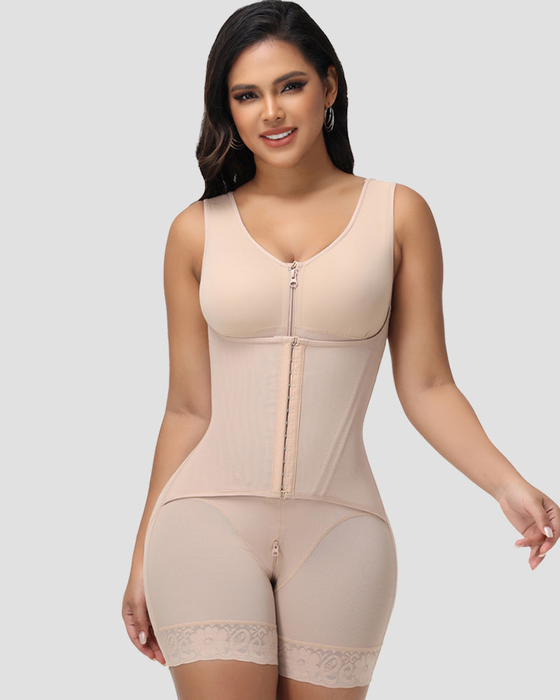 Shapshe® Fajas Full Coverage Body Shaper With Waist Trainer