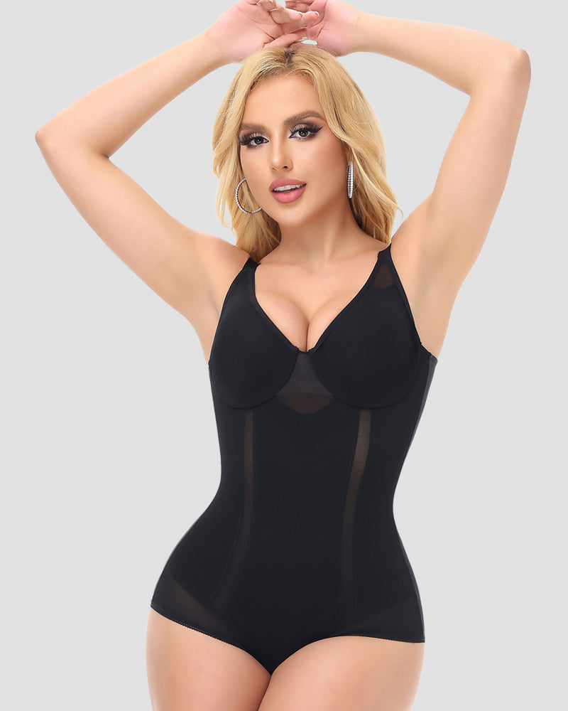 Shapshe® Mesh Built In Bra Tummy Control Bodysuit (Pre-Sale)