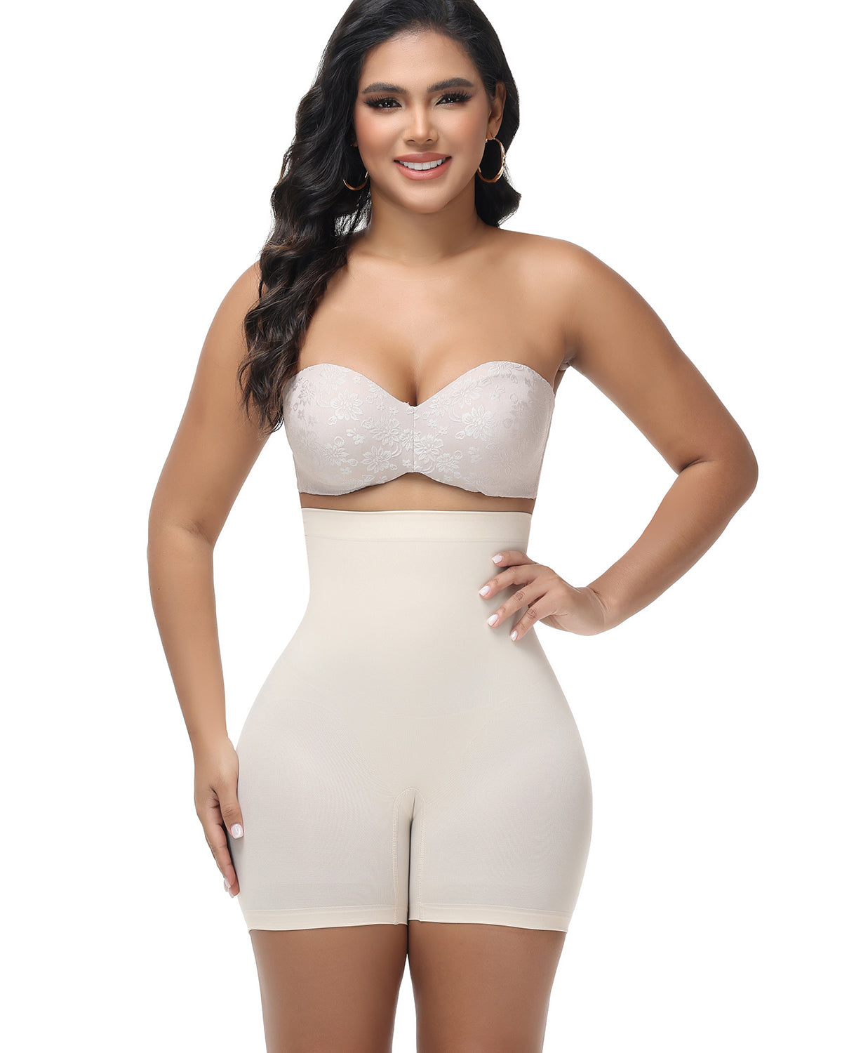 Shapshe® Seamless High Waist Tummy Tuck Shaping Shorts