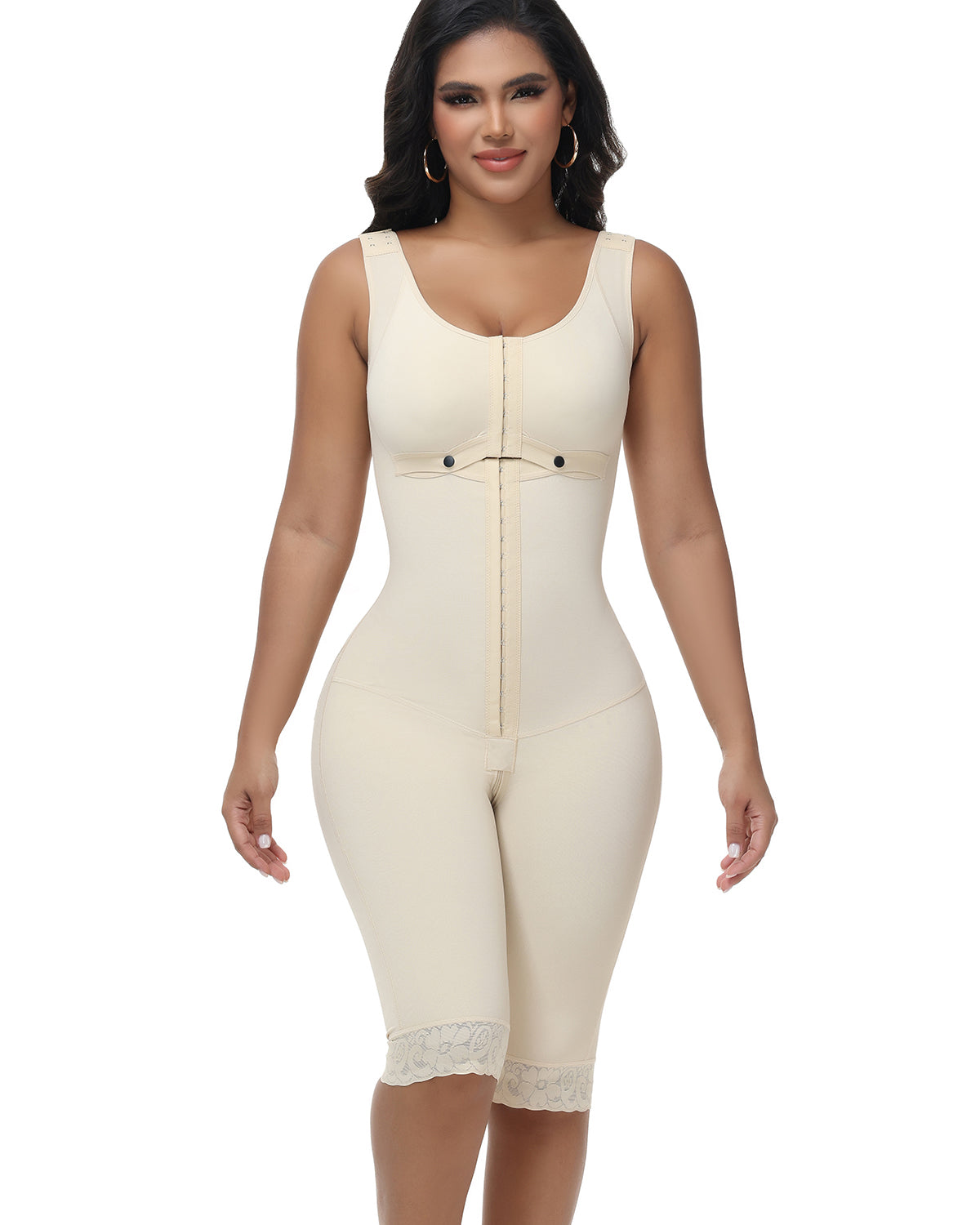 Shapshe® Women's Sleeveless Full Body Shaper Fajas Colombianas