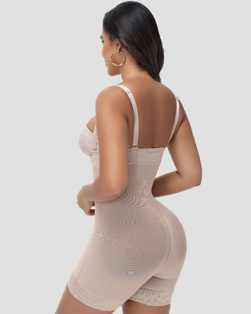 Shapshe® Adjustable Straps Open Bust Seamless Body Shaper Shapewear (Pre-Sale)