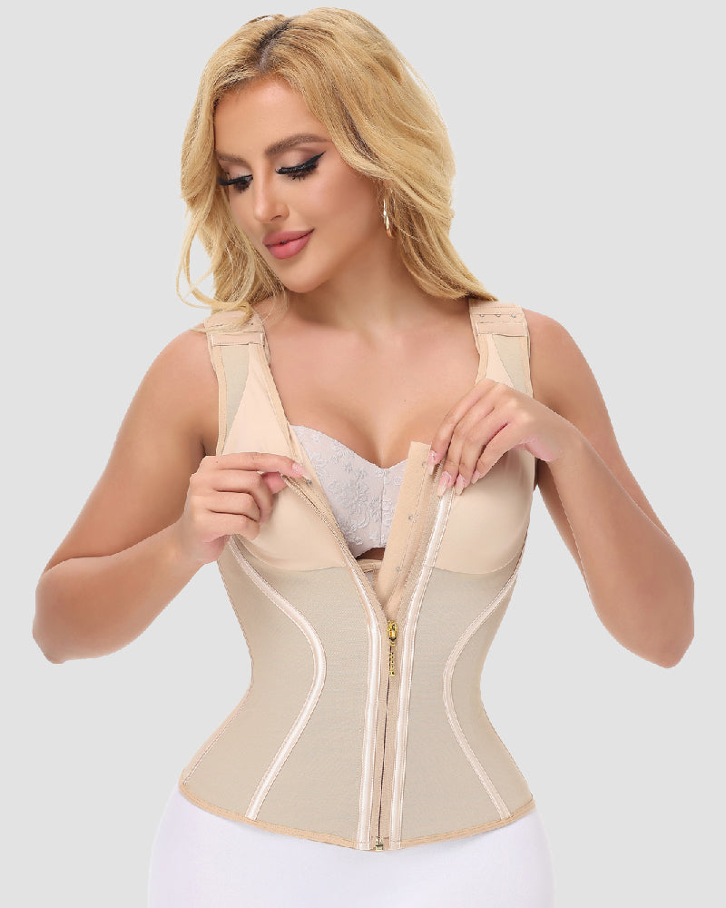 Shapshe® Women's Waist Trainer Tummy Control Hourglass Girdle With Bra