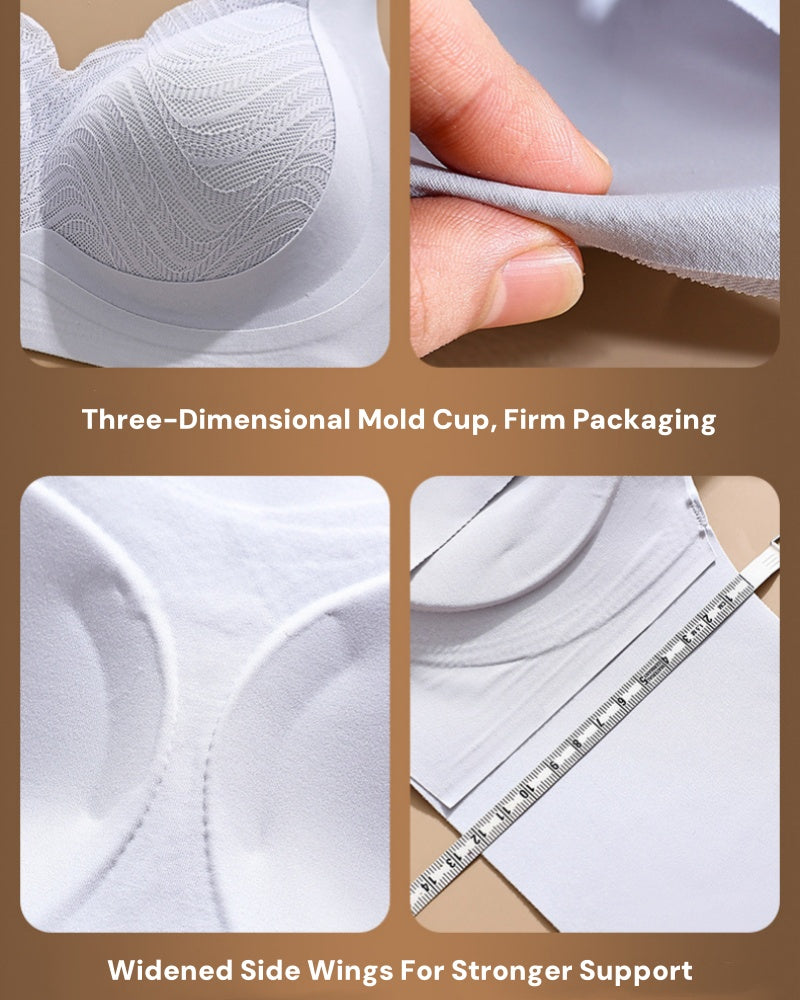 Front Buttoned Push up Wireless Bra Maternity Nursing Bra