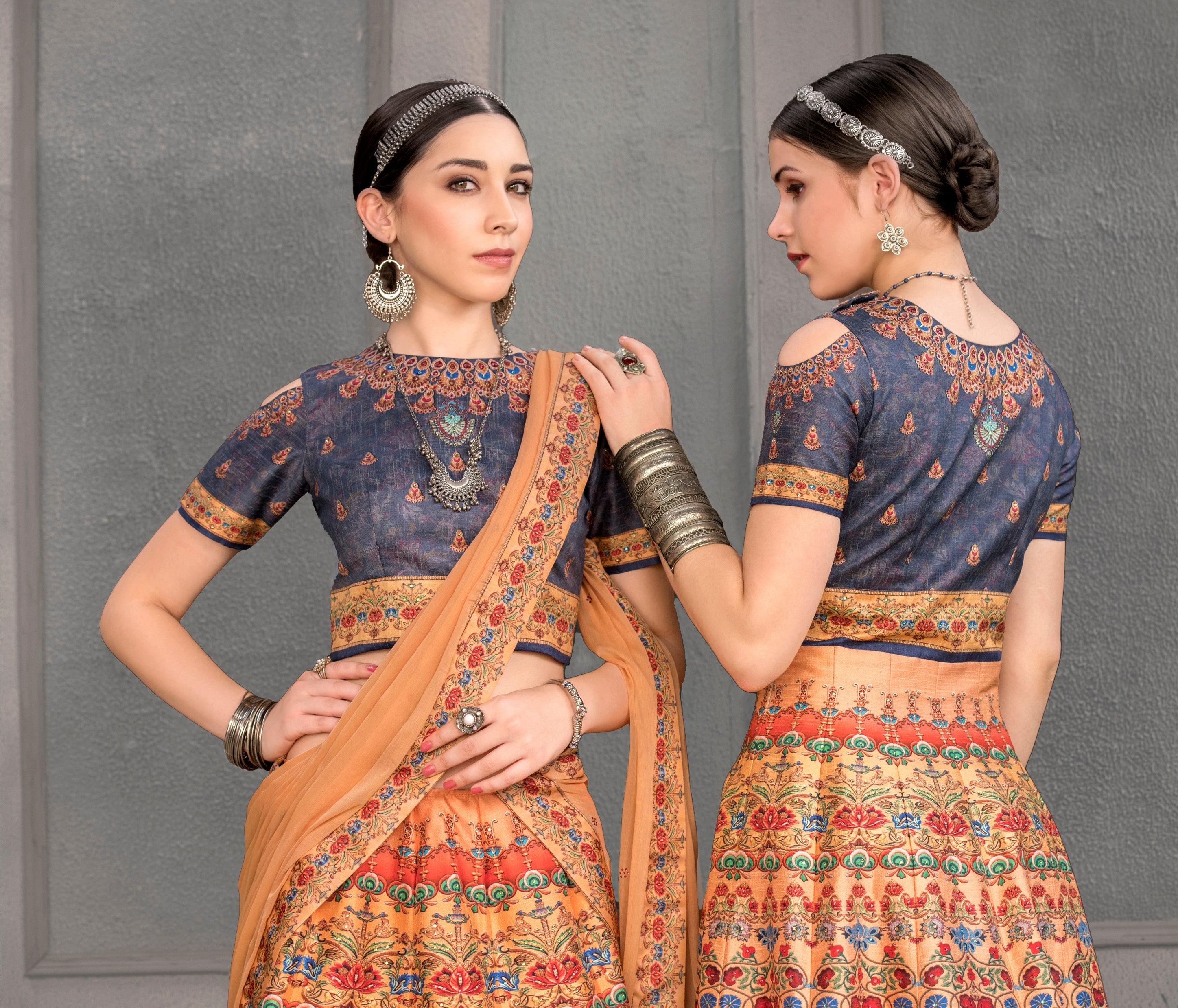 Monochromatic Magic: A Khadi Silk Gown for the Modern Muse - qivii