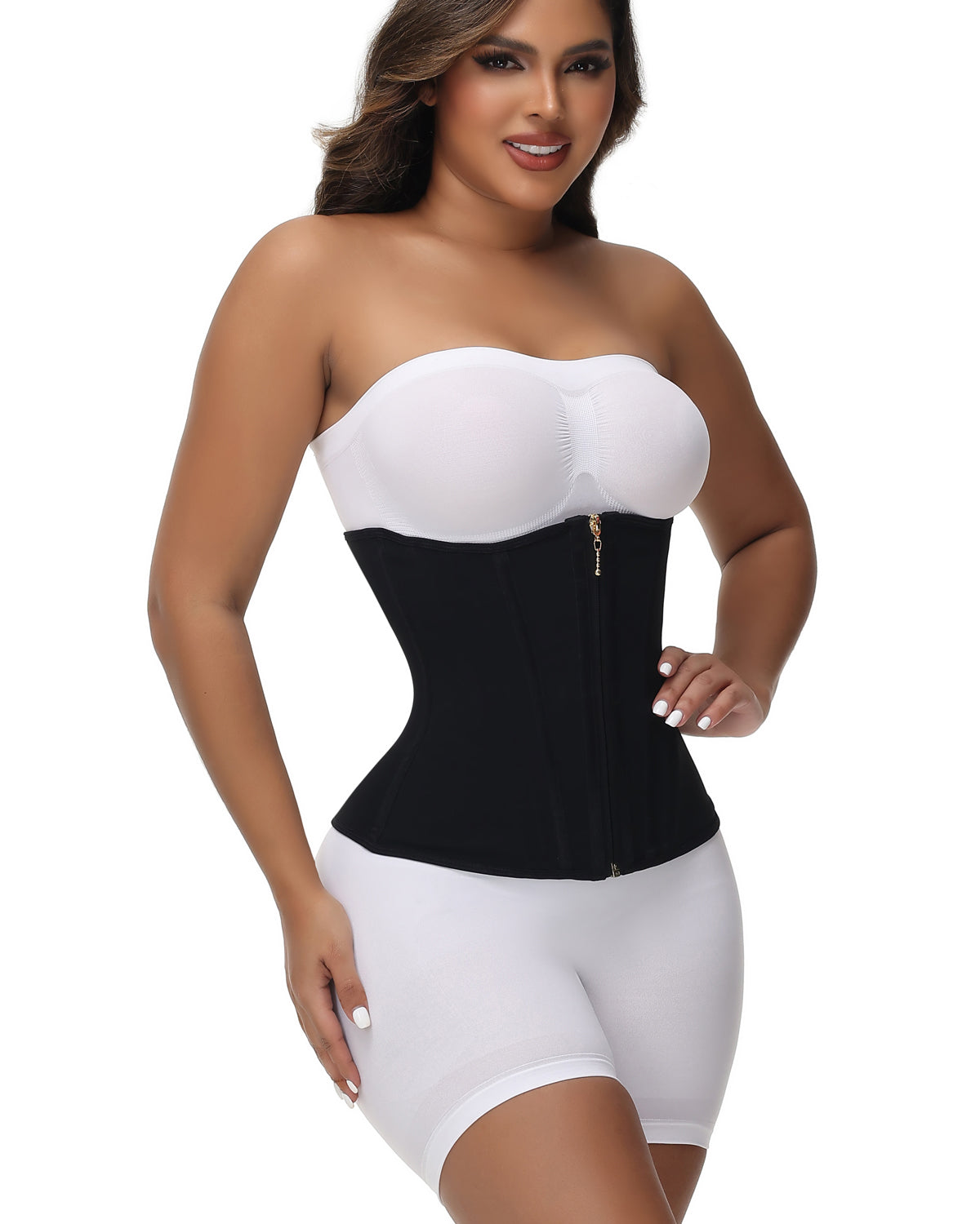 Shapshe® Hourglass Faja Waist Trainer For Women Double Tummy Control Workout Waist Cincher Corset - By Qivii