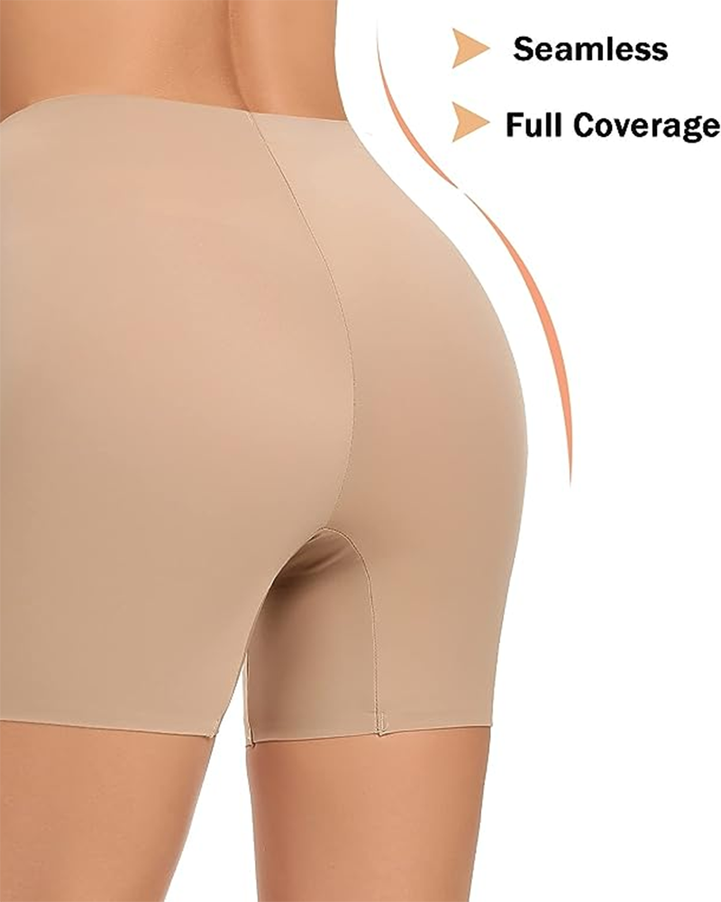 Seamless Tummy Control Shaping Bodyshorts Panties for Women - By Qivii