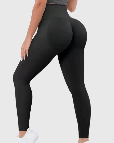 Buttery Soft Butt Lifter High Waisted Yogo Leggings - By Qivii
