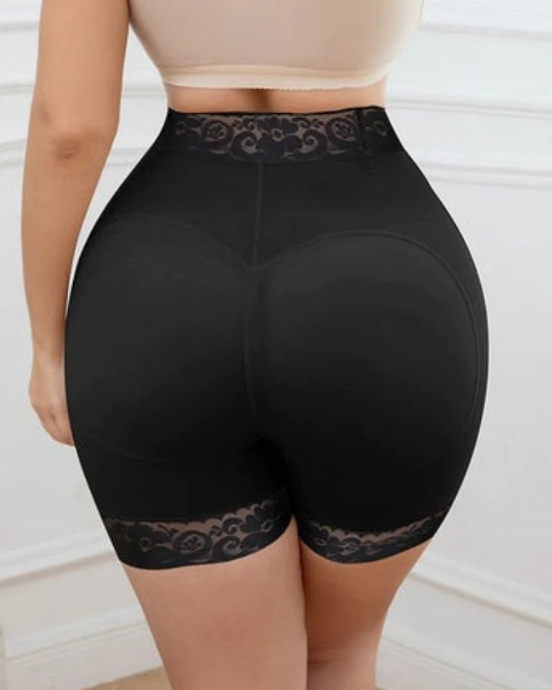 Shapshe® Black Slimming Butt Control Panties Legs Shaping Thigh Shapers for Knee Body Shaper Shorts - By Qivii