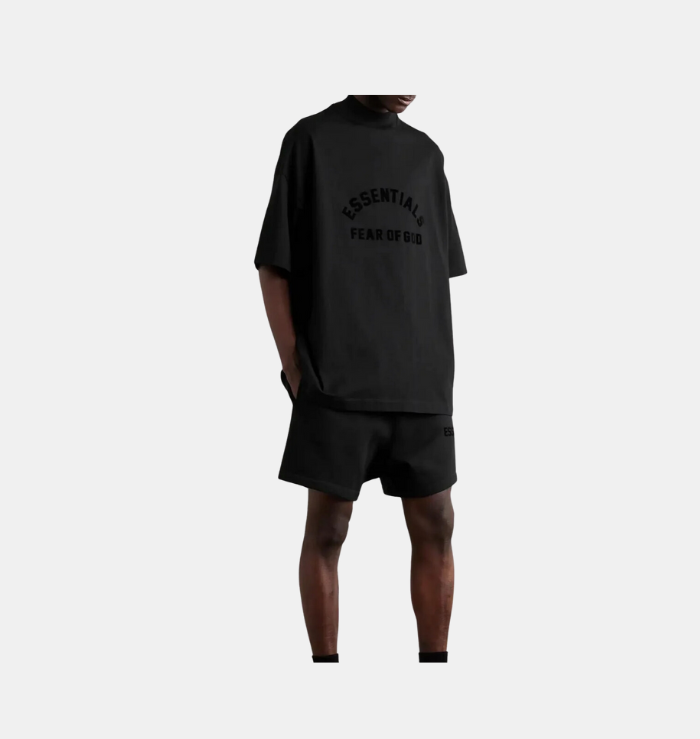 Logo Heavyweight T-Shirt / Shorts / Set ¨C JET Black - By Qivii