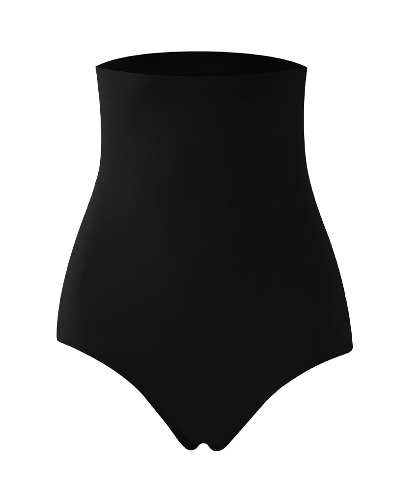 Seamless High Waist Shapewear Briefs Tummy Control Postpartum Shaping Underwear - By Qivii