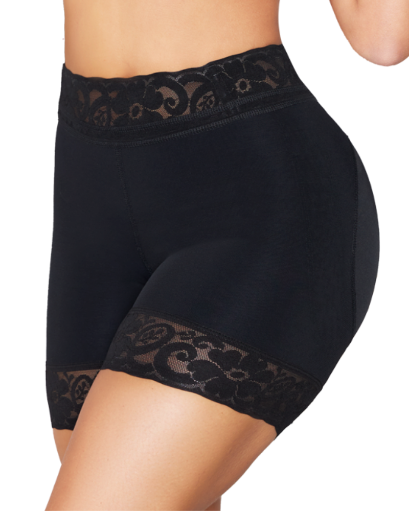 Shapshe® Slimming Mid Rise Seamless Butt Lifter Shaping Shorts