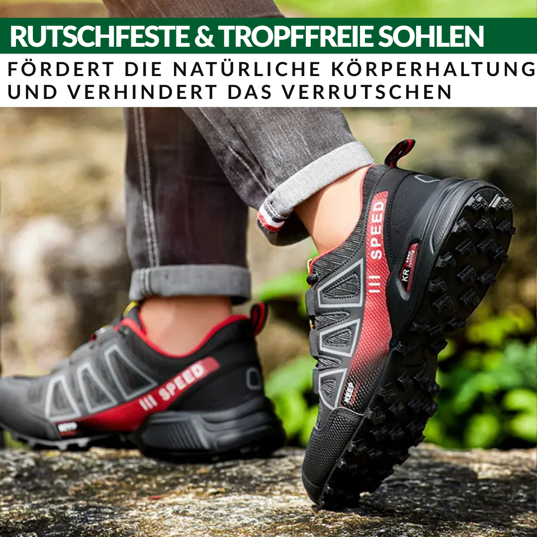 Loomtrail - Ergonomischer schmerzlindernder Wanderschuh - By Qivii