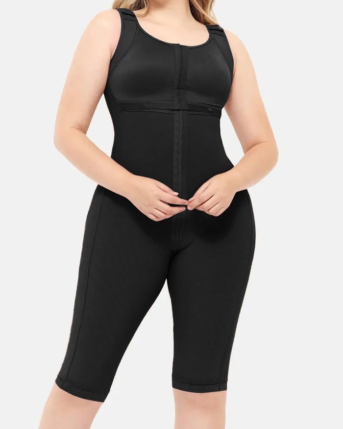 Shapshe® Double Compression Tummy Control Shapewear Faja With Bra - By Qivii