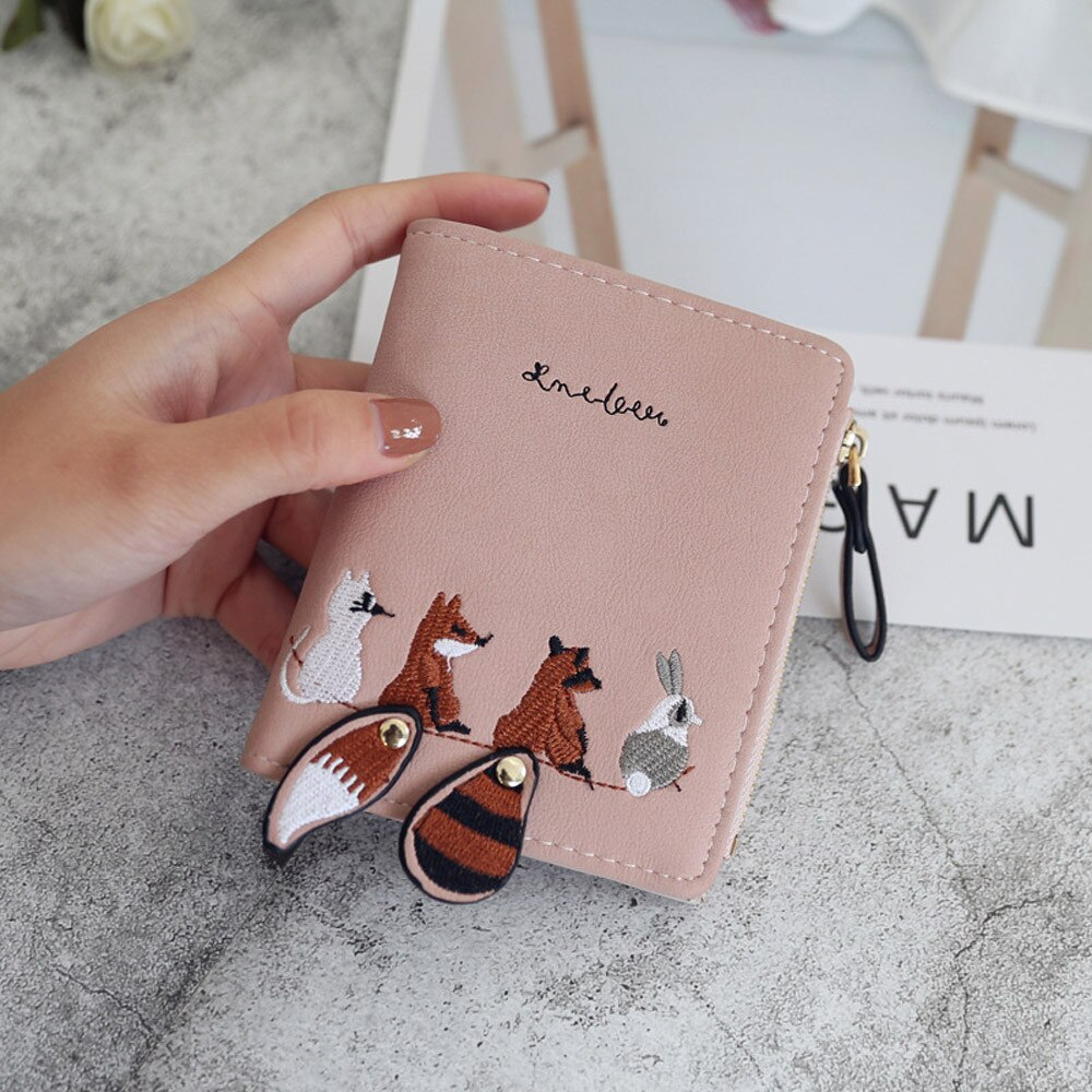 Renah | Embroidered Wallet - By Qivii