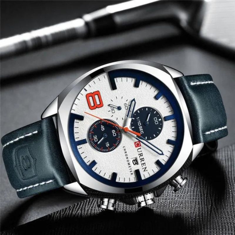 Waterdichte Militaire Chronograaf Sporthorloge - By Qivii