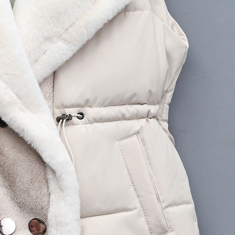 Adriana Elegant Fur Vest - By Qivii