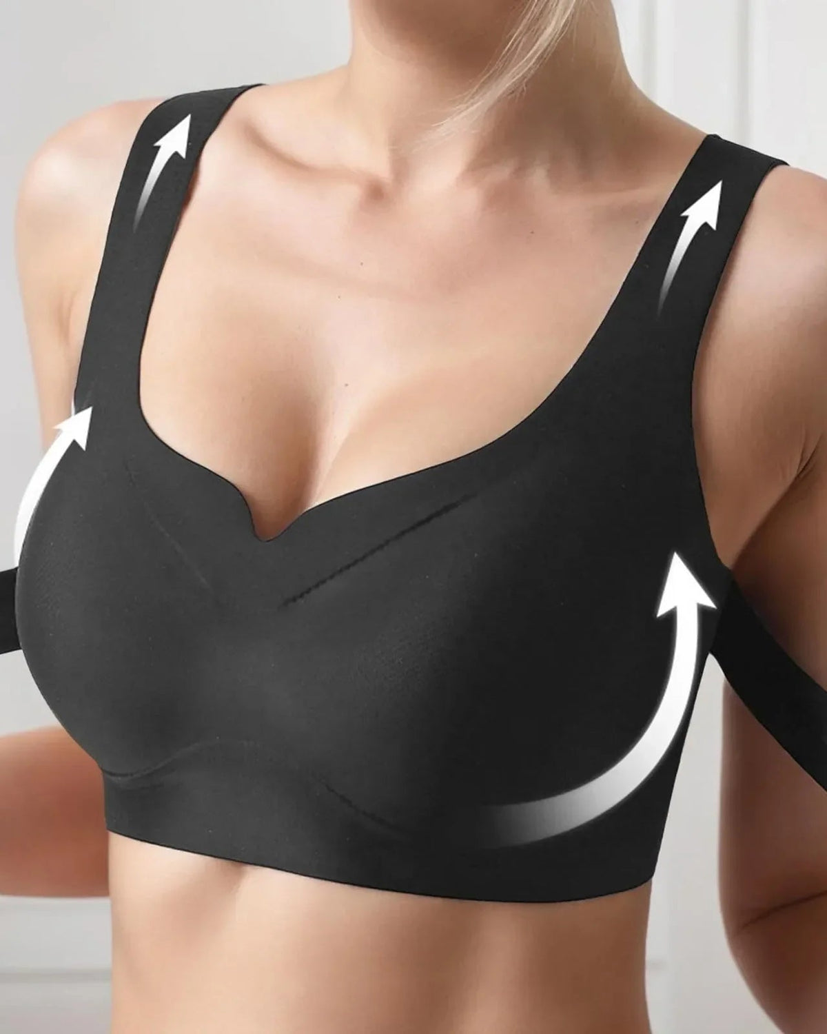 Women's Seamless Push-Up Support Shaper Bra