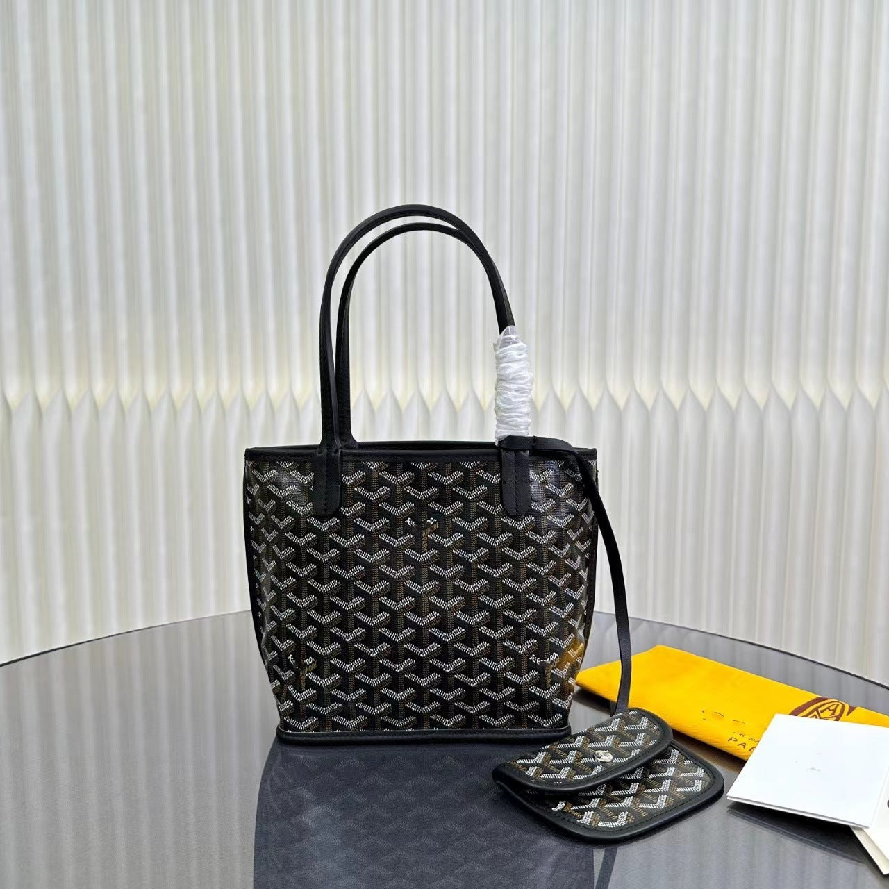 Women’s Reversible Chevron Mini Satchel — Dual-Sided Artisan-Woven Tote with Top Handle & Convertible Strap