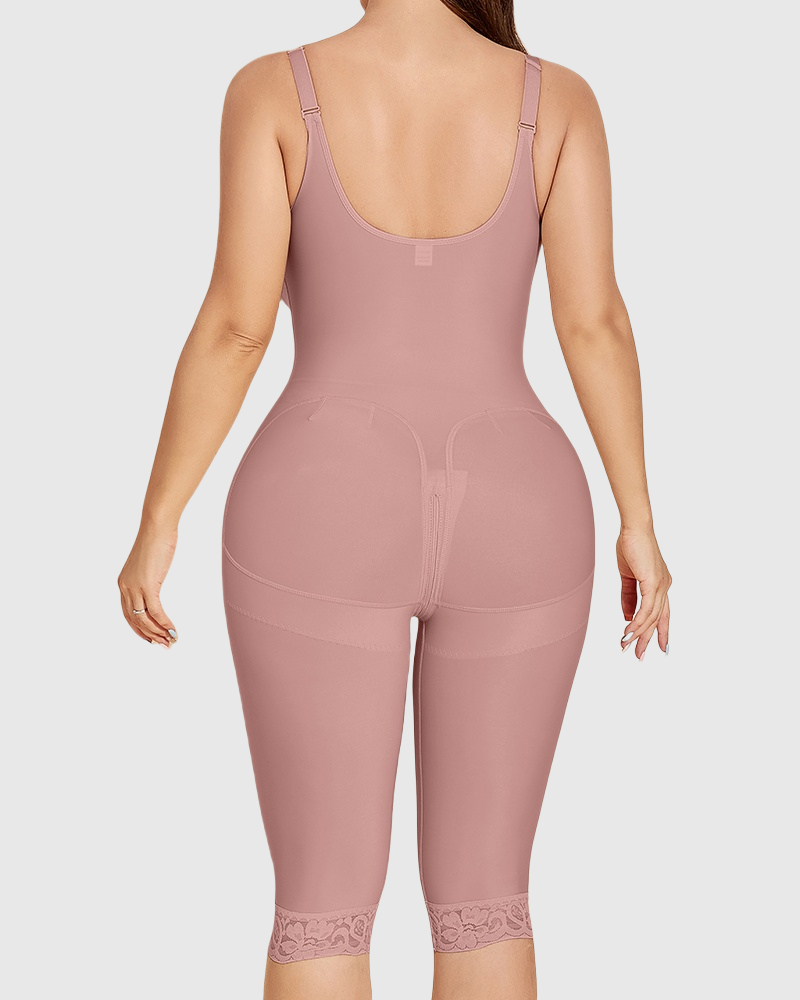 Shapshe® Women High Compression Slimming Belly Control Shapewear Butt Lifter Body Shaper - By Qivii