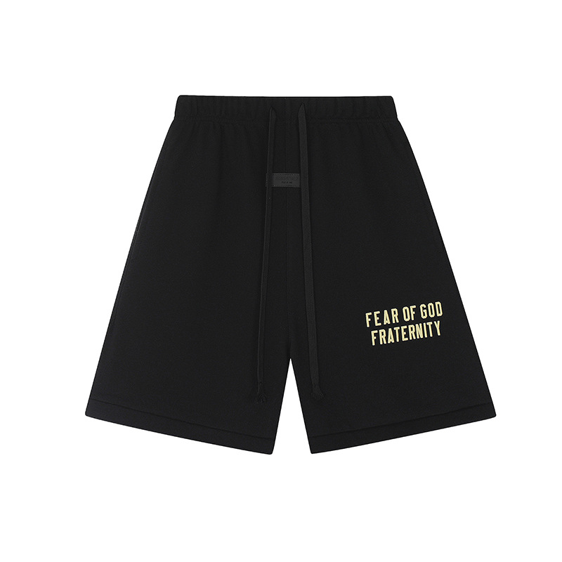 FW24 FRATERNITY T-Shirt / Shorts / Set - Black - By Qivii