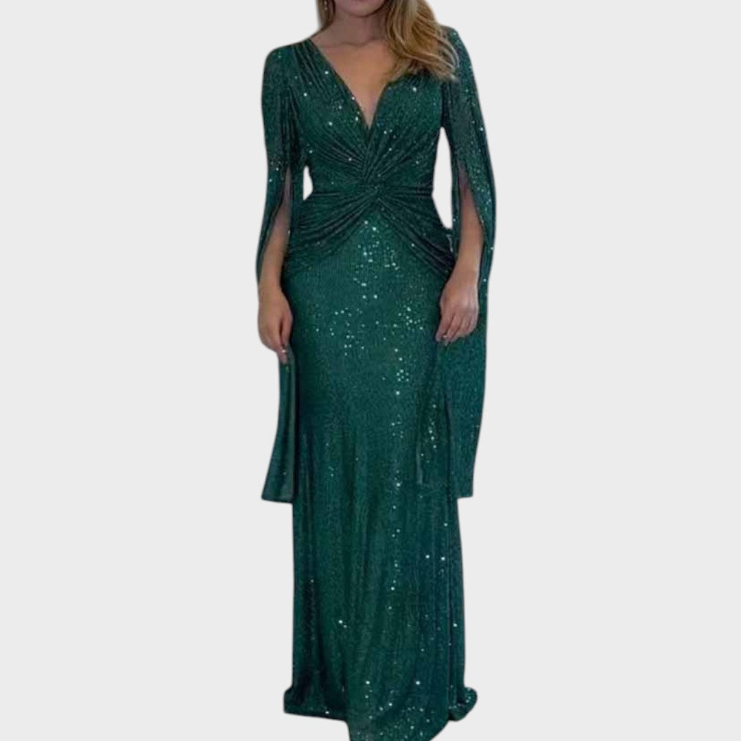 Nerma - Maxi Robe Brillante - By Qivii