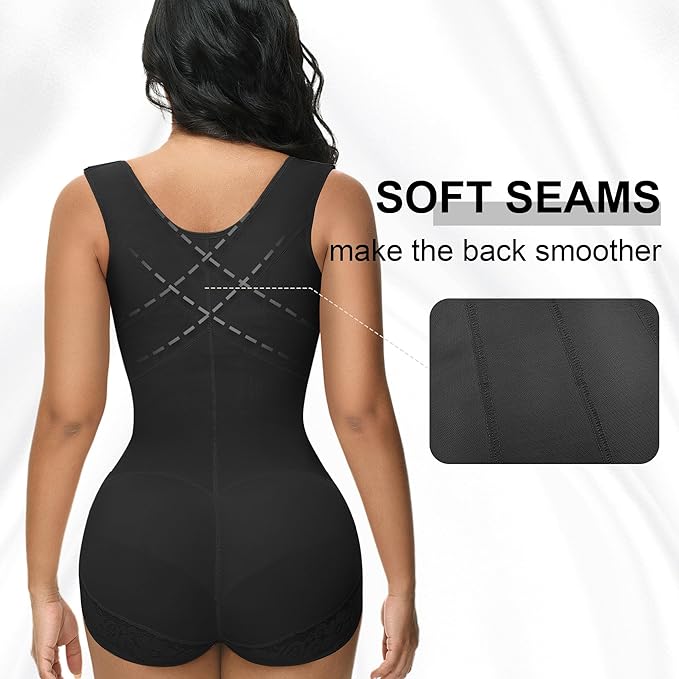 Shapshe® Fajas Colombianas Double Tummy Control Post Surgery Back Support Revenge Shapewear