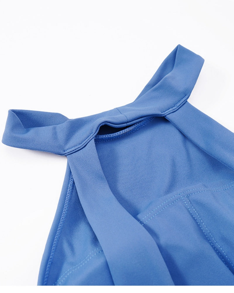 Peach Hip-lifting and Beautiful Back Quick-drying Yoga Jumpsuit - By Qivii