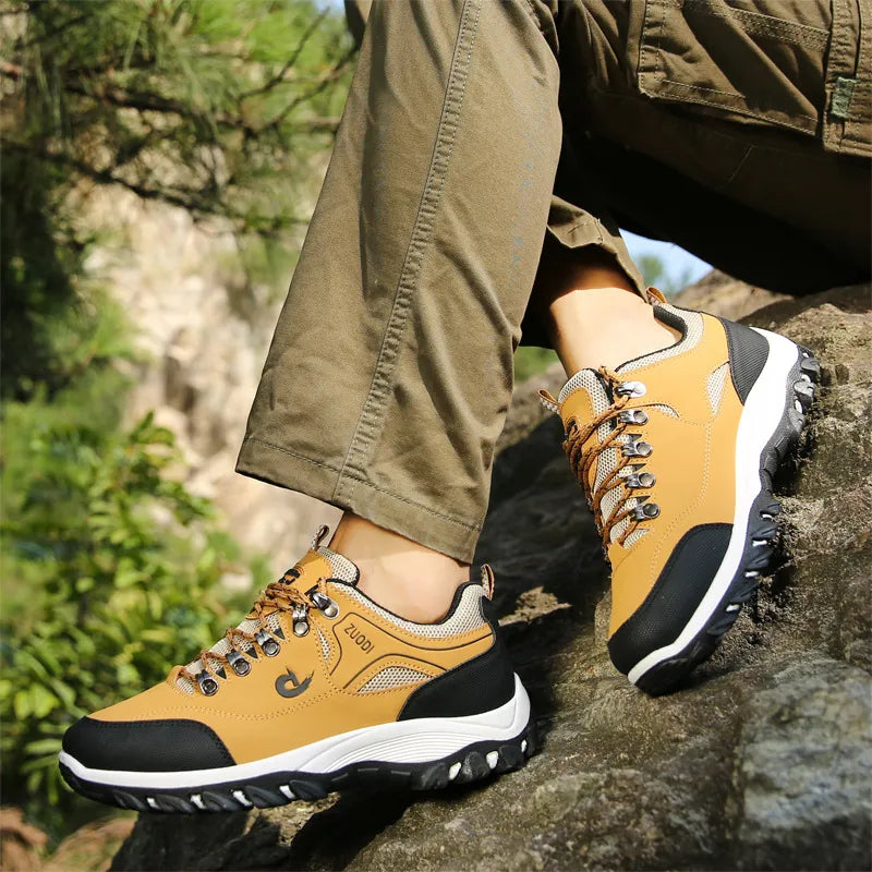Mountainstep - Ergonomischer schmerzlindernder Wanderschuh - By Qivii