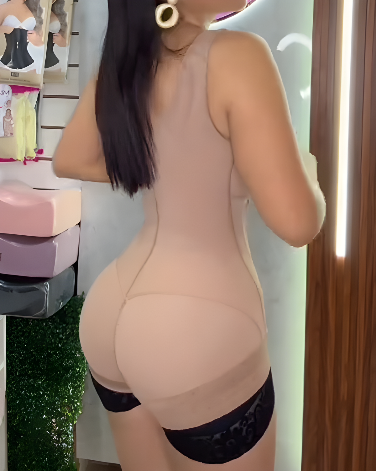Shapshe® Fajas Colombianas Double Compression Overbust Body Shaper