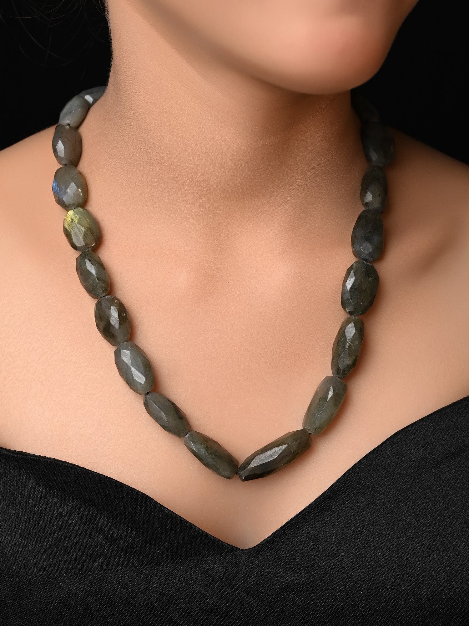 Babli Aventurine Beads Necklace - qivii