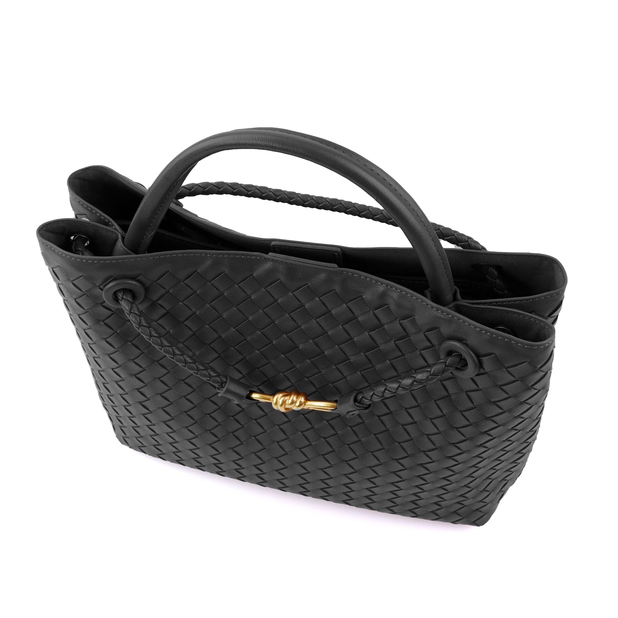 Maeve Large Woven Crossbody Bag