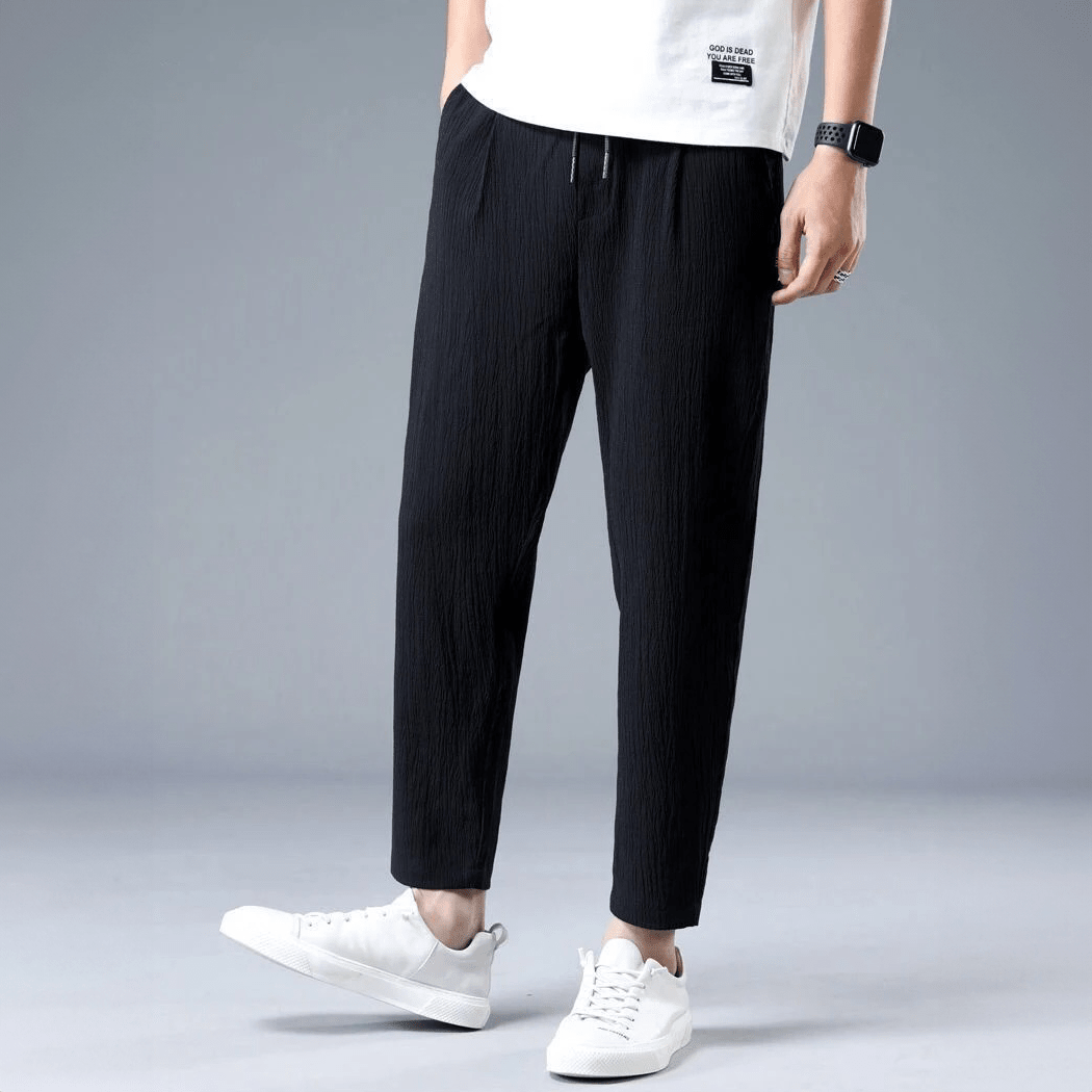 Casual Linen Pants - By Qivii
