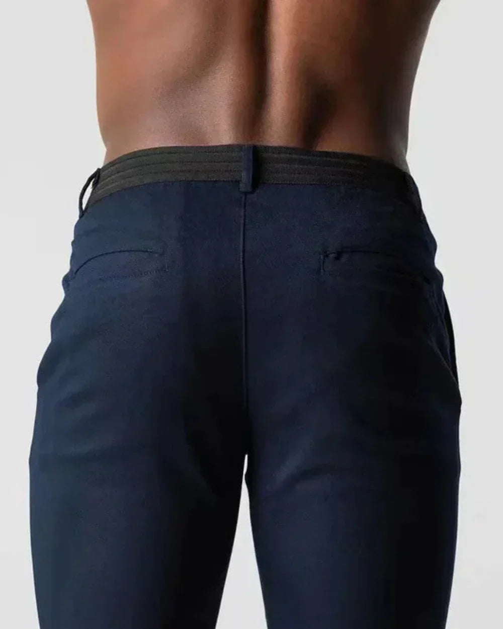 Elastische Chino Broek - By Qivii