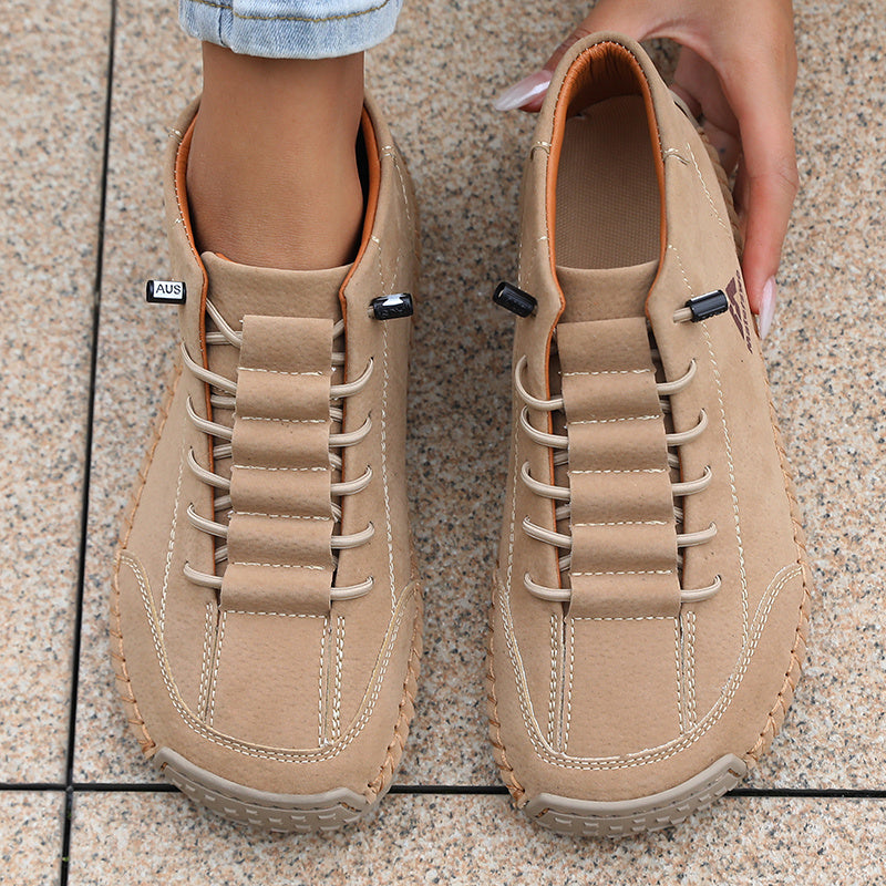 Mona - Komfort-Sneaker mit extra breiter Zehenbox - By Qivii