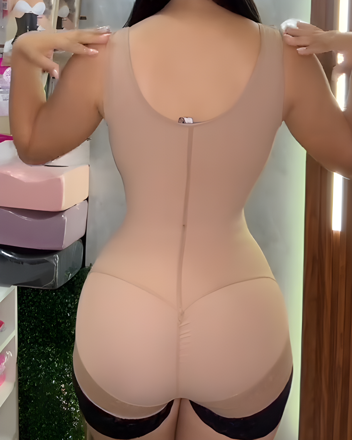 Shapshe® Fajas Colombianas Double Compression Overbust Body Shaper
