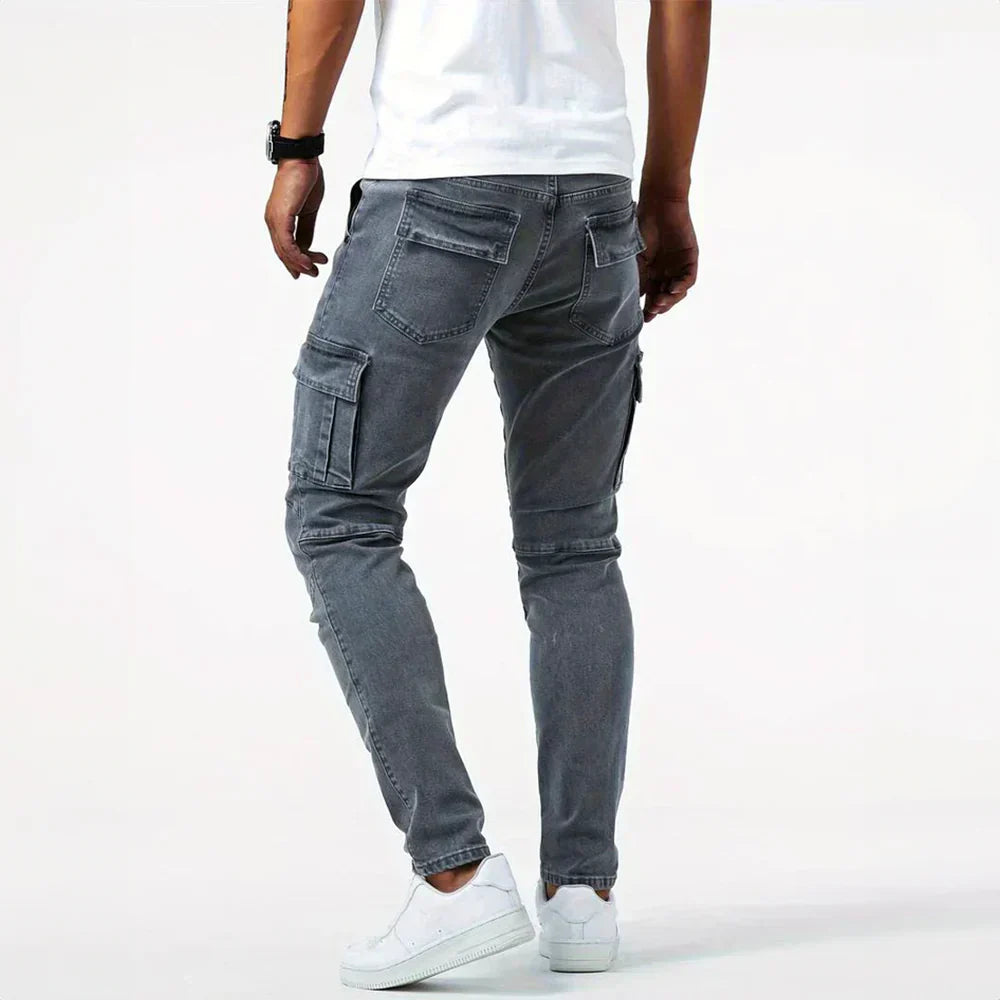 ALEX™ | ELASTISCHE CARGO JEANS - By Qivii