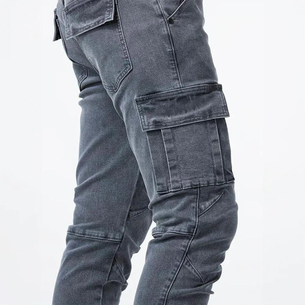 ALEX™ | ELASTISCHE CARGO JEANS - By Qivii