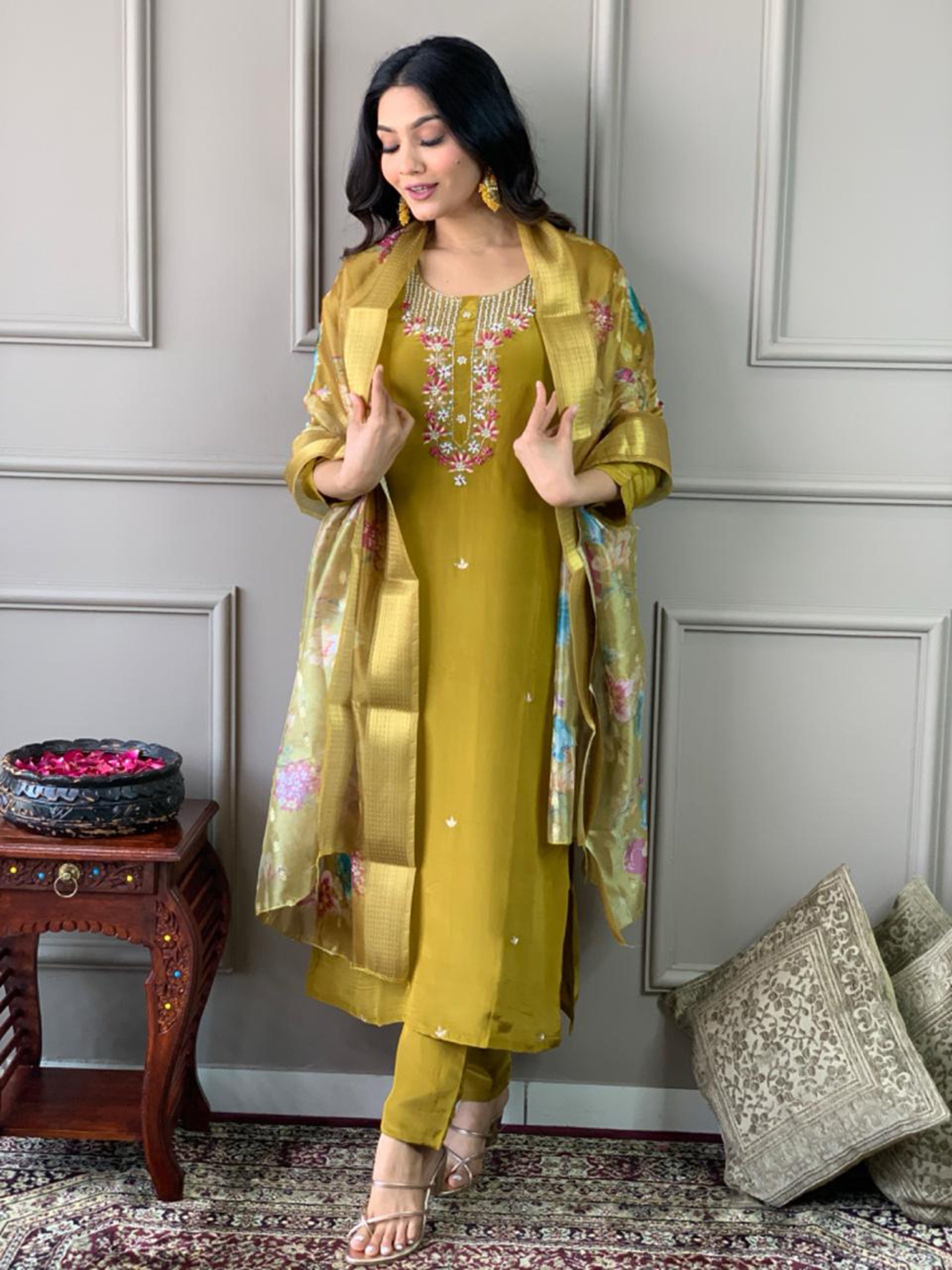 Versatile ensemble perfect for celebrations and special occasions