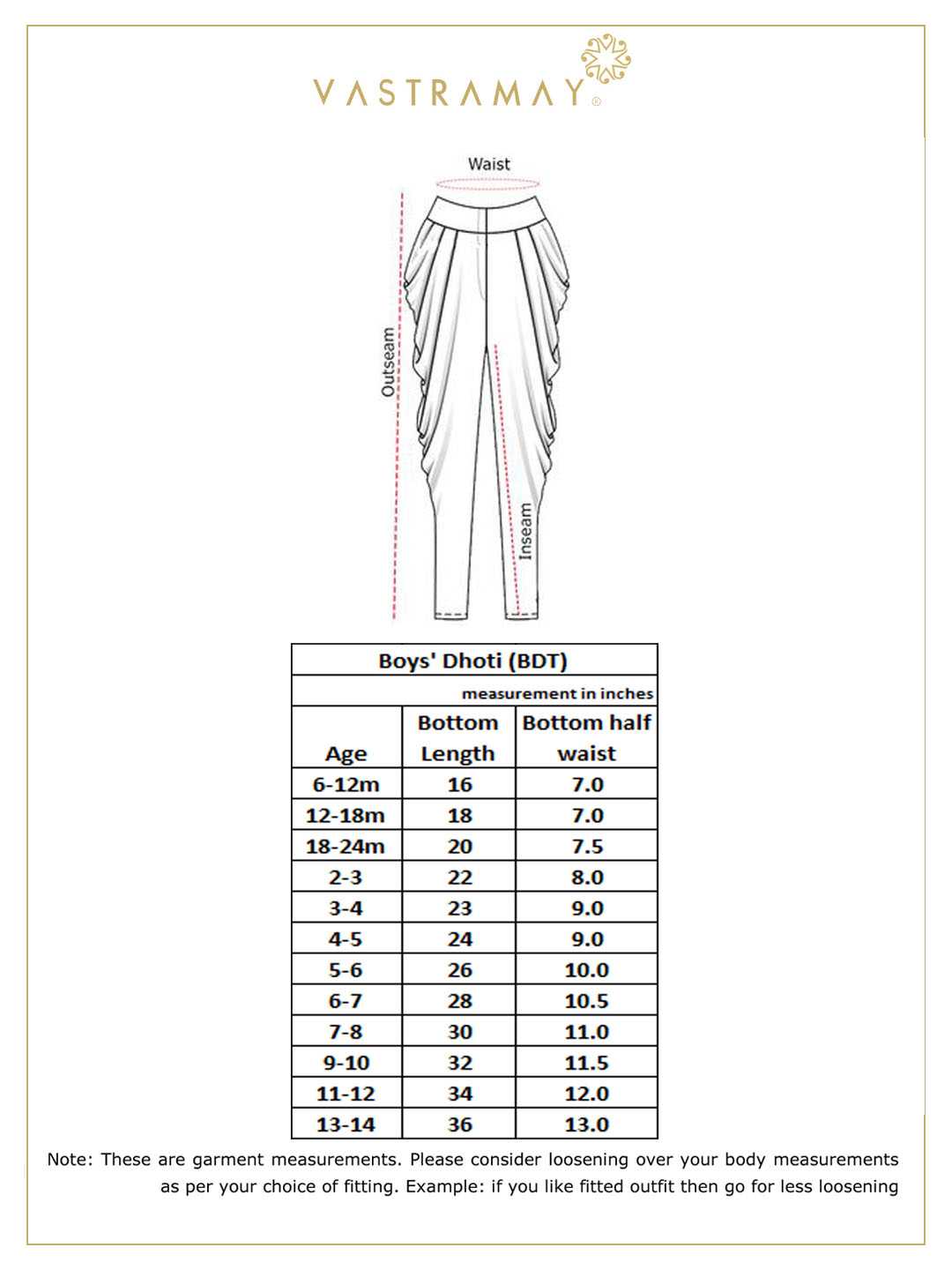 VASTRAMAY Boys' Maroon Silk Blend Embroidered Dhoti - qivii