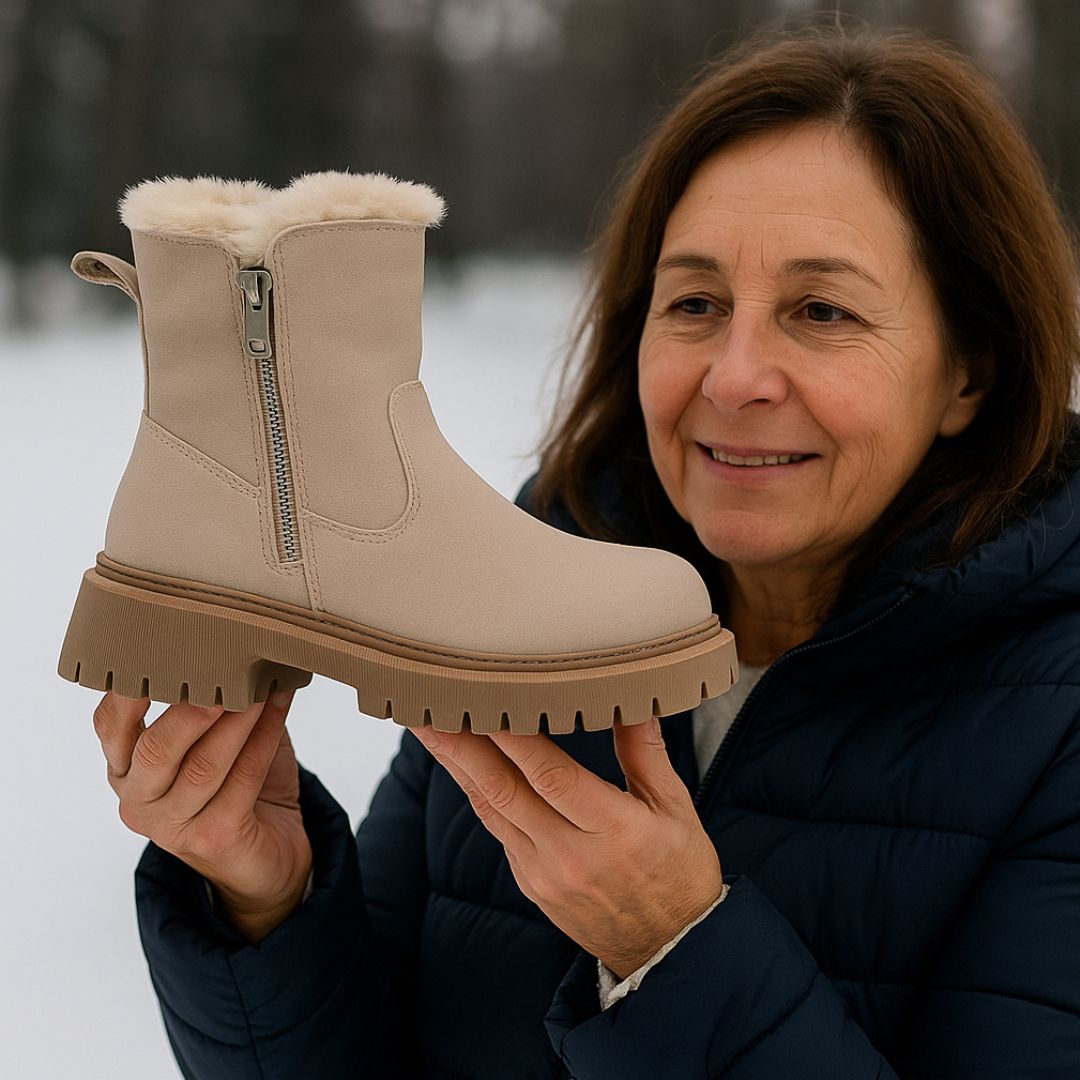 NordicWarm - Ergonomische, wasserdichte & rutschfeste Schuhe für Herbst & Winter zur Schmerzlinderung - By Qivii