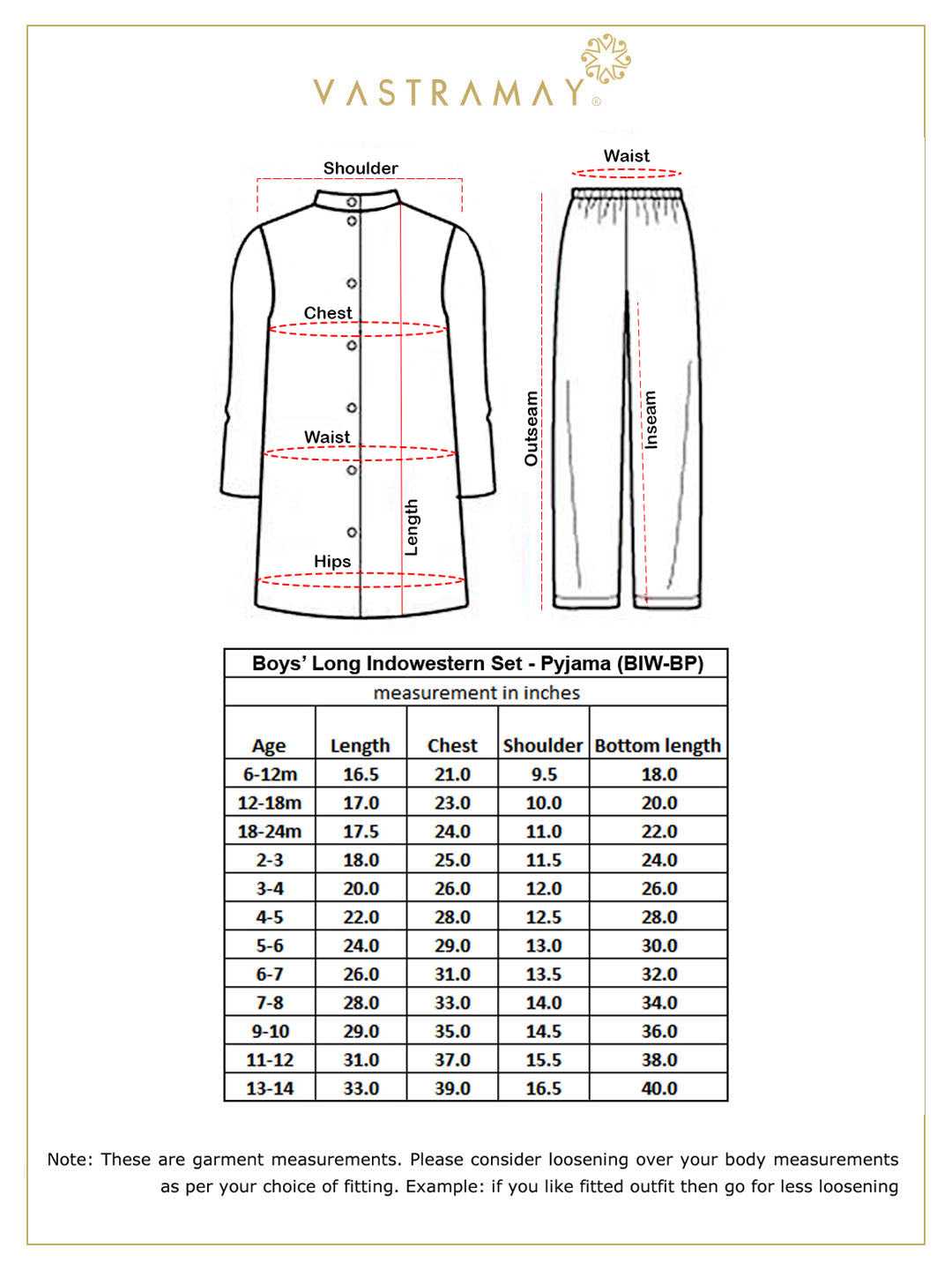 VASTRAMAY Boys Red Quilted Indowestern Sherwani and Churidar Set - qivii