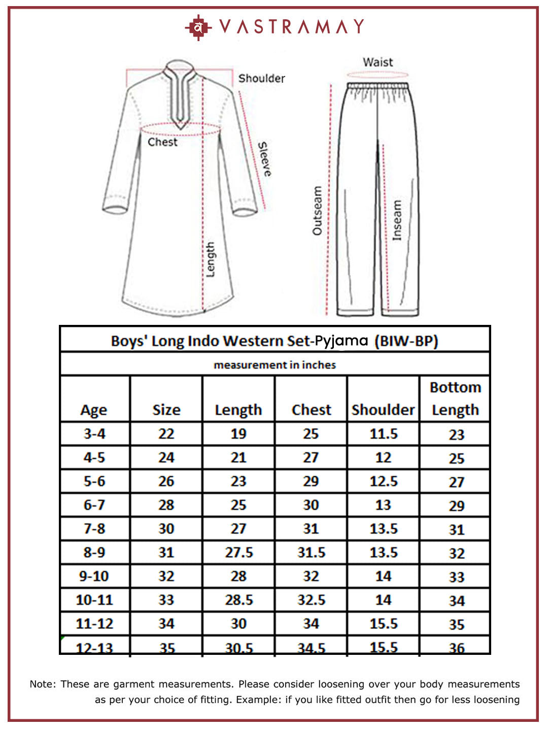 VASTRAMAY Boys' Green Indo Western And Pyjama Set - qivii
